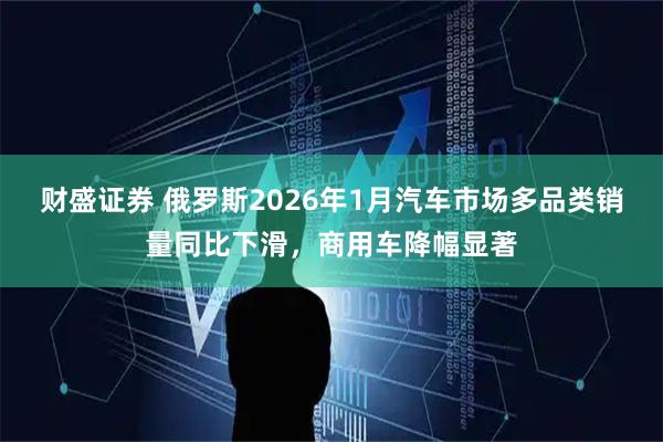 财盛证券 俄罗斯2026年1月汽车市场多品类销量同比下滑，商用车降幅显著