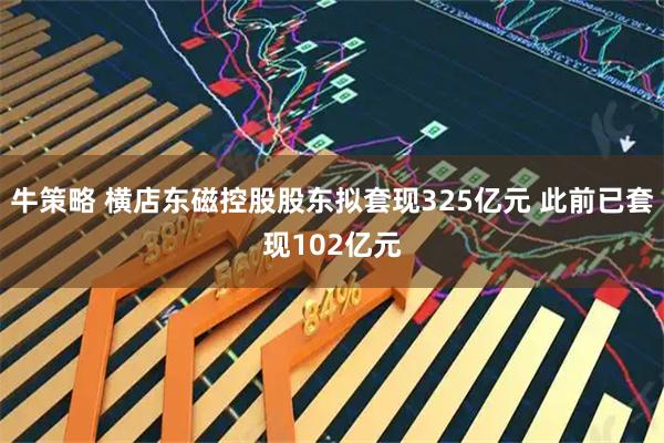 牛策略 横店东磁控股股东拟套现325亿元 此前已套现102亿元